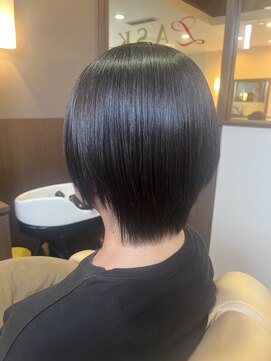 エルアスク 大人可愛いショートボブスタイル大人ボブ30代40代50代