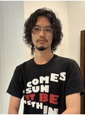 メンズハード系パーマ