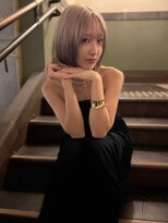 コア銀座メゾン(COA GINZA Maison)&nbsp;髪質改善レイヤーカット前髪カット顔周りレイヤー暗めカラー銀座