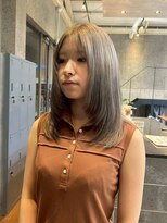 ゲーム 下北沢(GAME)&nbsp;ダブルカラー/大人レイヤー/ミルクティーベージュ/ウルフ/下北沢