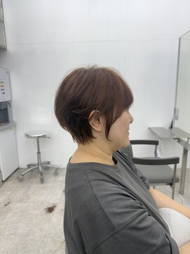 ビューブルー 亀戸錦糸町(VIEW BLUE) 美髪シアーカラー髪質改善レイヤーカット切りっぱなしボブ