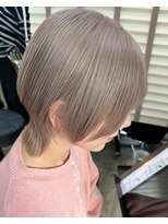 ラウラアンドロー(LAURA&RO) ダブルカラー/ケアブリーチ/インナーカラー/ベージュ【塚口】