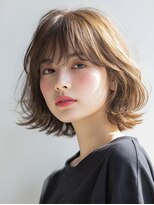 ロッソ ヘアアンドスパ 谷塚店(Rosso Hair&SPA)&nbsp;前髪顔まわりカット/外ハネボブ/丸みボブ/ショートボブ