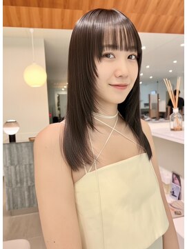 ローレンアオ(LOREN AO) ミルクティーベージュダブルカラーインナーカラーケアブリーチ