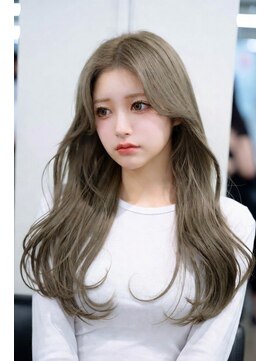 エルサ ザ リープ(ELSA the leap) 【ブリーチカラー/ダブルカラー】オリーブグレージュ/レイヤー