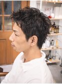 ★シャドウパーマ/アクティブショート/ツイストスパイラルパーマ