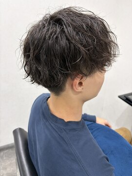 セカンド(Second) Second   ×　ツイストパーマ