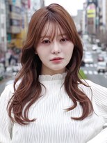 シーク 八王子(CHIC) レイヤーカット×シースルー前髪 韓国顔周りカット 【八王子】