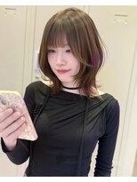 セシル(SECYL)&nbsp;【Mika】韓国レイヤーカット　チョコブラウン　髪質改善