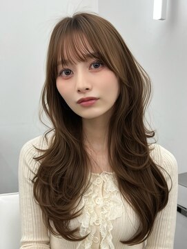 アマトウキョウ アユンチェ(AMA TOKYO×AYUNCHE) 韓国スタイル/ナチュラルくびれへア_くびれ巻き_レイヤーカット