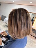 ハイトーンからバレイヤージュへ