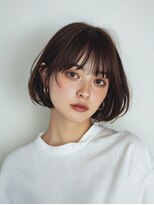 アグ ヘアー ネスト 茨木店(Agu hair nest)&nbsp;大人ボブ 20代30代40代ヘア 小顔 大阪ボブ 茨木