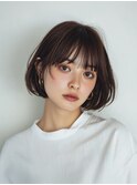 大人ボブ 20代30代40代ヘア 小顔 大阪ボブ 茨木