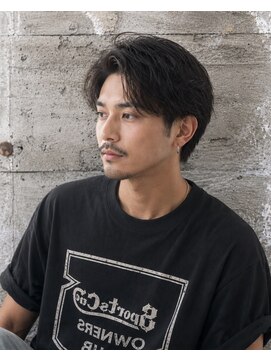 エイド 渋谷(aid) 大人色気ツイストスパイラルパーマセンターパート