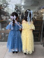 バイブアンドアネックス(VIBE & ANNEX)&nbsp;【★AOI★】キッズヘアセット/プリンセス/リングガール/横浜/