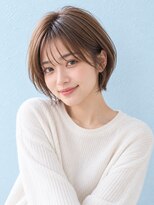 ユニット 蕨西口店(UNIT)&nbsp;レイヤーボブ髪型20代30代40代50代前髪あり前髪なし面長丸顔越谷
