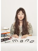 ロングウェーブとバングデザインで作る抜け感ロング[Lmano仙川]