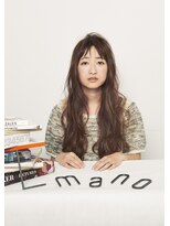 エルマノ 仙川(L mano)&nbsp;ロングウェーブとバングデザインで作る抜け感ロング[Lmano仙川]