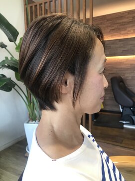 ヘア アトリエ マム(hair atelier mum) ナチュラルボブ