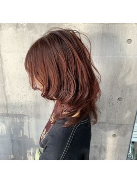 ウィチ(wichi) 【wichi】チェリーブラウンレッドカラー【橋本/橋本駅】