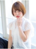 Lond rougeふんわりショートボブ
