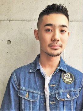 ガズル ハラジュク(GUZZLE HARAJUKU) ハイウェイトフェードカットベリーショート