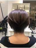 小顔ショートボブ