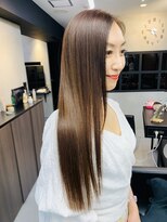 ボンズサロン(BONDZSALON) 艶髪ロングヘア×髪質改善縮毛矯正【麻布十番六本木】