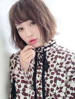 ムク(:muku)&nbsp;とろみカラー×ふわ感Cライン☆ほんのり大人っぽショートボブ♪