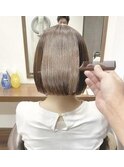 【ALBAさわ】髪質改善縮毛矯正ボブ　☆★