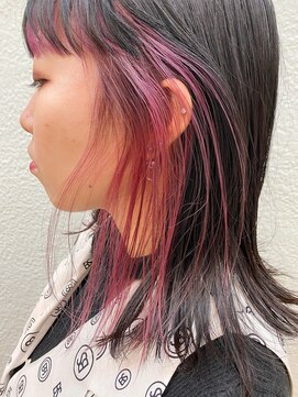 ハイプ(HYPE) 【藤沢横浜】ボルドーカラー/インナーカラー/ワインレッドカラー