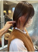 インナーカラー レイヤーボブ