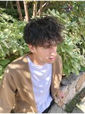 コンマヘアアップバングツーブロックマッシュ束感【市川】
