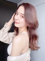 アイティーバイアルバム 八王子店(IT by ALBUM) ヨシンモリ_チェリーブラウンフェミニンロング_9135