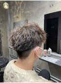 どこからみてもかっこいい!ゆるめツイストスパイラルパーマ!