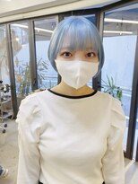 フラム 渋谷(flamme)&nbsp;ice blue ＊　水色カラー