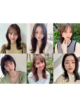 顔タイプ診断×顔型診断で,あなただけの本当の似合わせを提案!小顔を作る前髪,顔周りのカットはElEn.池袋