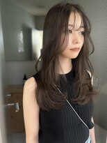 サイン 渋谷(SIGN)&nbsp;レイヤーカットイヤリングカラーインナーカラーケアブリーチ