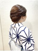 浴衣ヘアセット