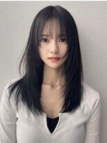 コア 銀座(COA) ハッシュカット/フルバング/似合わせカット/レッドブラウン/銀座