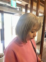 ヘアーアンドエステアンドネイル ガーデン(Hair&Esthe&Nail Garden) ハイトーンボブ