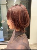ハイライトがお洒落なネオウルフ ウルフカット