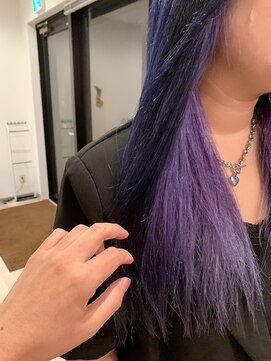 リシェイル(RICHAIR) ラベンダーからシルバーへ