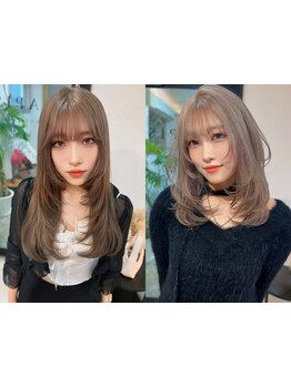 トレンド発信サロンが誇る繊細なカット技術であなただけの似合わせスタイルに♪