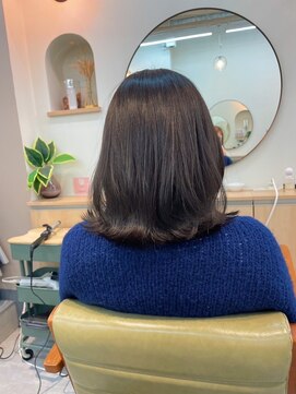 ロウバイレボ 柏(lou by revo) ミディアム/韓国風/レイヤーカット/顔回りカット/柏駅