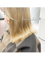 ナンバー アリア 三軒茶屋(N° aria)&nbsp;デザインカラー/ケアブリーチ/透明感カラー/ツヤカラー