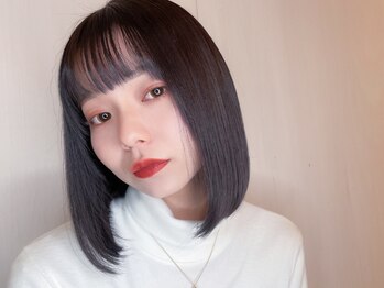 アトリエココ ハナレ(atelierCOCO HANARE)の写真/酸熱・縮毛ストレートどちらにも対応◎オーダーメイドの髪質改善縮毛矯正で理想のうるツヤストレートに！