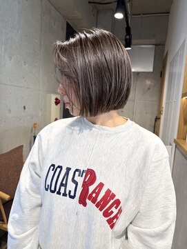 ルーフ 町田店(LUFE) 切りっぱなしbob × natural highlight