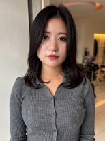 ヤヨイブレインズフェアリー(YAYOI BRAINS fairy)&nbsp;前髪なしミディアムレイヤー☆