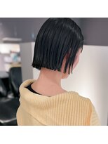 ヘアーエスクールシーユー 枚方T-SITE店(hair S.COEUR×Cu) ヘイリーボブ/切りっぱなしボブ/大阪梅田枚方美容室